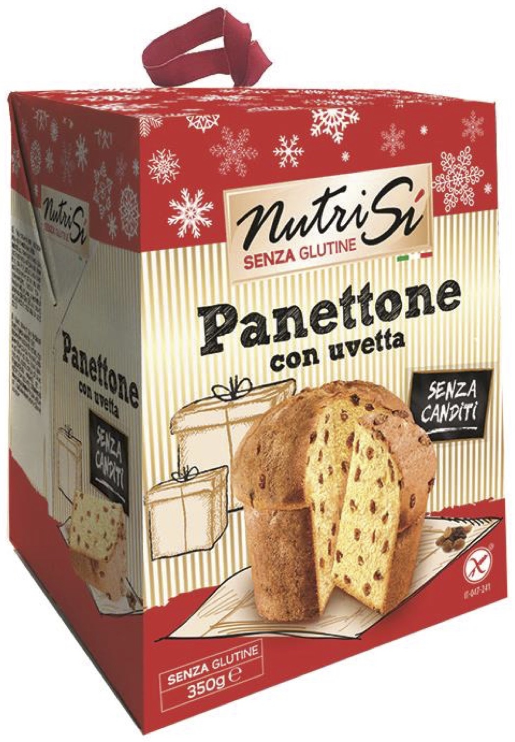 Panettone Classique au Chocolat sans gluten 600 gr